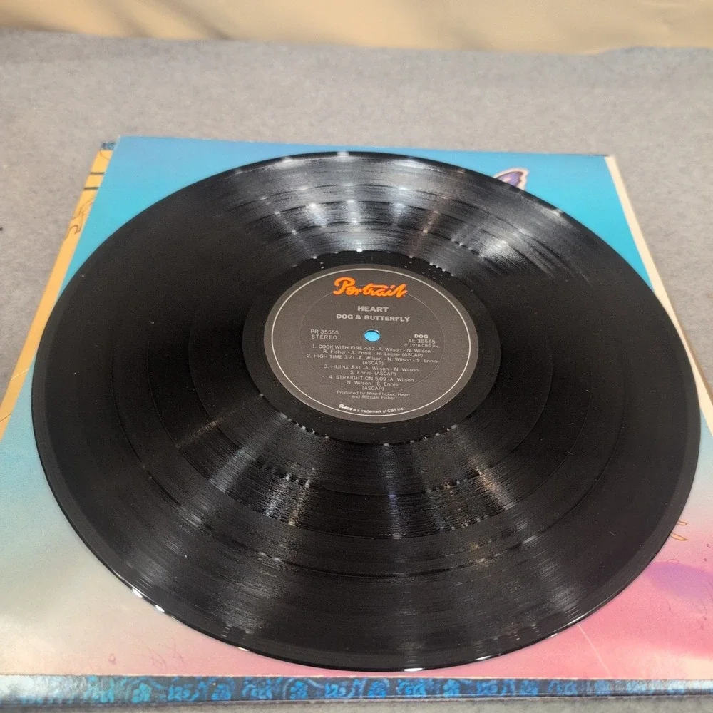 Heart Dog & Butterfly Vinyl LP 1978 Portrait Records PR 35555 Classic Rock - Picture 3 of 4